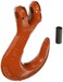 CM 557721 Clevlok Sling Dual Rated Hook Without Latch for Use with HA800 or HA1000, 22,600 lb Work Load Limit, 5/8" Size