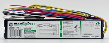 GE 75950 - GEC225MVPS-A Compact Fluorescent Ballast