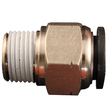 Milton 2200-14 1/2" MNPT 1/2" OD Push to Connect Tube Fitting - Box of 10