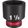 Milwaukee Socket 6 Point STD 1/2X1-1/8IN 49-66-6212