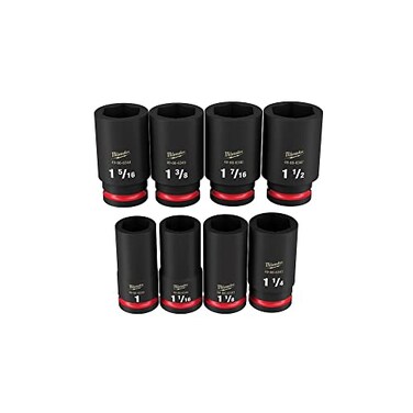 Milwaukee Socket Set 6POINT SAE DP 3/4IN 49-66-7018