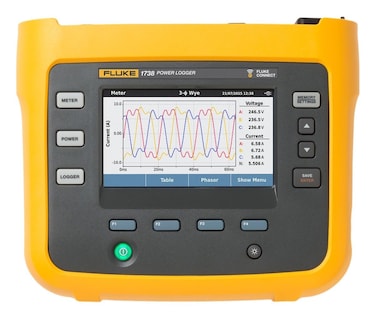 Fluke 1738/EUS Power Logger, 3 Phase, 1 KV