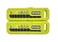 RYOBI 1/2 in SAE &amp; Metric Deep Impact Socket Set, 6 Point (22-Piece), Black