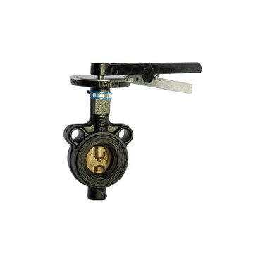Butterfly Valve, Wafer, Pipe Size 4 In