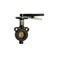 Butterfly Valve, Wafer, Pipe Size 4 In