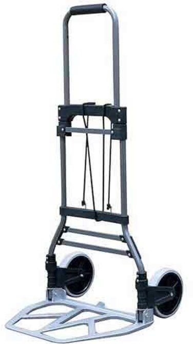 Milwaukee Hand Trucks 33892 Steel Fold up Truck with 7-Inch Tires