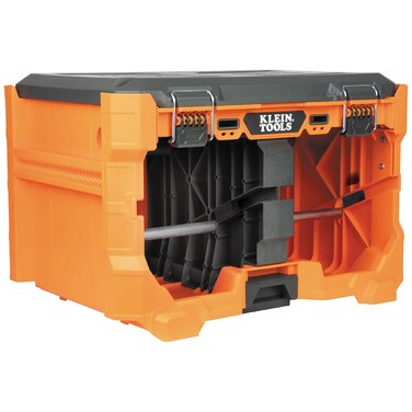 Klein Tools 54825MB MODbox Wire Spool Dispenser, Conduit and Wire Puller, Holds (4) 500-Pound Spools, 120-Pound Capacity, Compatible with MODbox Components