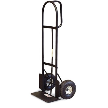 Milwaukee Hand Trucks 30029 D-Handle Truck with 18-Inch Toe Plate and Pneumatic Tires
