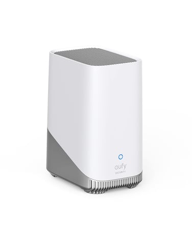 eufy Security HomeBase S380 (HomeBase 3),eufy Edge Security Center, Local Expandable Storage up to 16TB, eufy Security Product Compatibility, Advanced Encryption,2.4 GHz Wi-Fi, No Monthly Fee