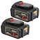waitley 2 Pack 20V 6.0A Replacement Battery Compatible with Dewalt DCB200 DCD DCF DCG Series Cordless Power Tools