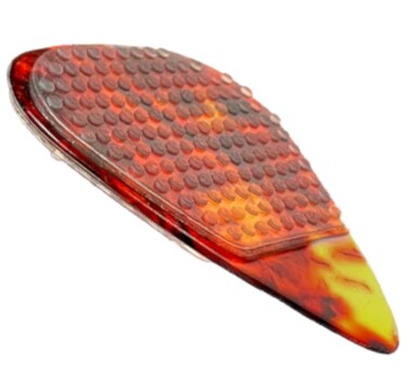 ChillinWell Guitar Pick Grips 16 pc Grippy not Sticky Durable Reusable Soft Stick-On Trimmable Silicone Rubber