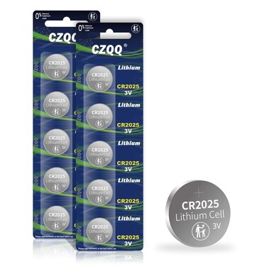 CZQQ CR2025 Battery (10 pcs)