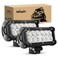 Nilight - 60002F-B Led Light Bar 2PCS 36w 6.5Inch Flood Led Off Road Lights Super Bright Driving Fog Light Boat Lights Driving Lights Led Work Light for Trucks
