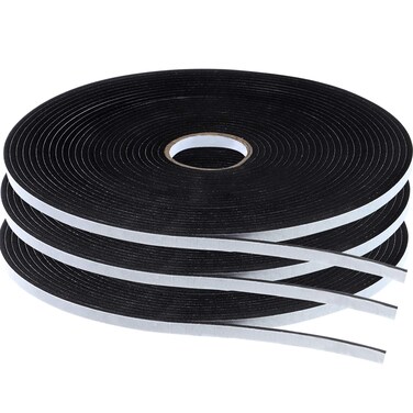 Tatuo Double Sided Foam Mounting Tape Foam Adhesive Tape Foam Seal Tape, 1/8 Inch Thick Foam Seal Strip, 3 Rolls (1/4 Inch Wide by 32.8 Feet Long Each Roll)