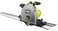 RYOBI ONE+ HP 18V Brushless Cordless 6-1/2 in. Track Saw Kit with 4.0 Ah HIGH PERFORMANCE Battery and Charger