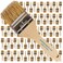 Pro Grade - Chip Paint Brushes - 96 Ea 2 Inch Chip Brush for Paints, Stains, Varnishes, Glues, &amp; Gesso