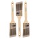 Pro Grade Paint Brush Set - 3-Pack - 2" Angle Brushes for All Latex and Oil Paints &amp; Stains - Home Improvement - Interior &amp; Exterior Use