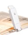 DEWENWILS USB Rechargeable Book Reading Light, 3000K Warm White, Brightness Adjustable Clip on LED Bookmark Lamp at Night in Bed, Portable Booklight for Bookworms, Kids