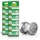 LiCB 20 Pack SR621SW 364 164 363 AG1 Battery 1.5V Button Cell Watch Batteries
