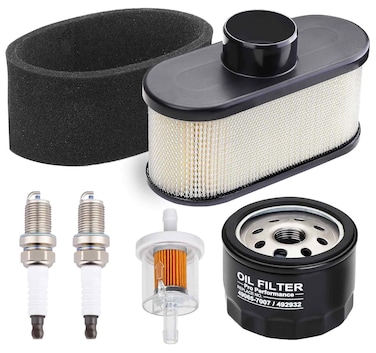 Emmawin FR691V Tune Up Kit for Kawasaki FR651V FR730V FS481V FS541V FS600V FS651V FS691V FS730V Engine Lawn Mower, Replace FR691V Oil Filter 49065-7007 Air Filter 11013-0752