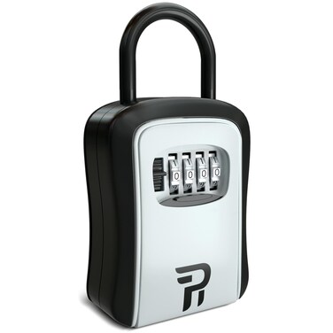Lock Box for Keys with Code - Realtor Spare Key Lockbox Outdoor - Combination Key Hiders to Hide a Key Outside - Rudy Run Key Safe Storage Lock Box