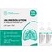 BASE LABORATORIES 3% Saline Solution for Nebulizer Machine   Saline Solution for Inhalation &amp; Nasal Irrigation   High 3% Concentration l 25 Vials 5ml Unit Dose