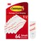Command Small Refill Adhesive Strips, Damage Free Hanging Wall Adhesive Strips for Small Indoor Wall Hooks, No Tools Removable Adhesive Strips for Living Spaces, 64 White Command Strips (Pack of 1)