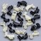 Rexka 10 Sets Door Handle Lock Rod Hood Latch Locking Push Clip Kit 5/32 Rod for GM Ford Chrysler Dodge Jeep Buick Cadillac Chevrolet Oldsmobile Pontiac Pickups Suvs