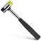 Small Rubber Mallet Hammer Tool - 25mm Hammer Tapping Block for Vinyl Plank Flooring Mallet Rubber Hammer Small Hammer for Crafts - Rubber Hammer Jewelry Wood Rubber and Nylon Double Faced Soft Mallet