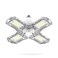 NEBO High Bright Extremely Bright LED Garage Light, Multi-Position Adjustable Panel 9000 Lumen 60W Utility Light for Garage Ceilings, Attics, Workshops,White