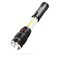 NEBO SLYDE+ Tactical LED Flashlight, Powerful 400-Lumen Bright Camping Flashlight with Slide-To-Reveal Work Light, Red Hazard Light &amp; Magnetic Base