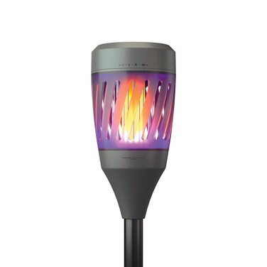 NEBO Solar Zapper &amp; Lantern (No Flicker) Warm Glow Attracts and Zaps Mosquitos, Flies, Gnats, June Bugs, and More for Outdoor Use with Dual Band UV Technology, Torch