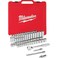 56 Pc. 3/8" Dr. Ratchet &amp; Socket Set - SAE &amp; Metric