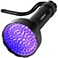 GLOSSDAY UV Flashlight Black Light, 100 LED Black Light Flashlight for Dog/Cat Pet Detector, Scorpions Finder