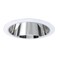 HALO 426, 6" Trim Reflector Cone White with Clear Specular Reflector Cone, Silver