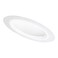 Halo 498W, 6" Trim Baffle - Slope Ceiling Trim White Trim with White Coilex Baffle