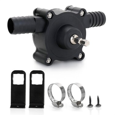 Portable Electric Drill Pump for Water and Liquid Transfer - Self-Priming Hand Pump   Durable, Compact and Lightweight Design, Easy to Install and Use   Versatile for Home and Outdoor Applications