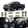 AUTOGINE Super Bright 6000K White LED Interior Light Bulbs Kit Package for 2007-2019 2020 2021 Toyota Tundra + Install Tool