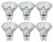 GU10 Halogen Light Bulbs, MR16 120V 50W with GU10 Base for Track Light Bulbs And Range Hood Light Bulbs, GU10+C Candle Warmer Lamp with Dimmable, 2700K Warm White, 6000+Hours Long-Lastin Pack of 6