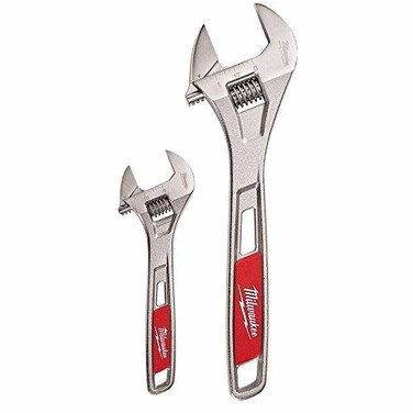Milwaukee 48-22-7400 6 in. &amp; 10 in. Adjustable Wrench Set