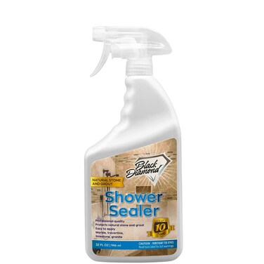 Natural Stone and Grout Penetrating Shower Sealer. Marble, Granite Travertine, Limestone. Protects Making Them Easy to Clean. Works Also on Grout in Tile, Ceramic, and Porcelain. 1-Quart
