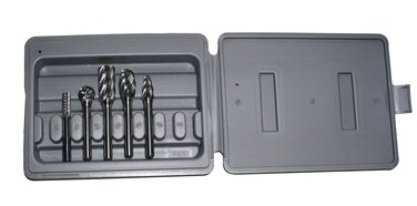 Shark Shark BT5A 5 Pc. Aluminum Carbide Bur Set, Made in The US