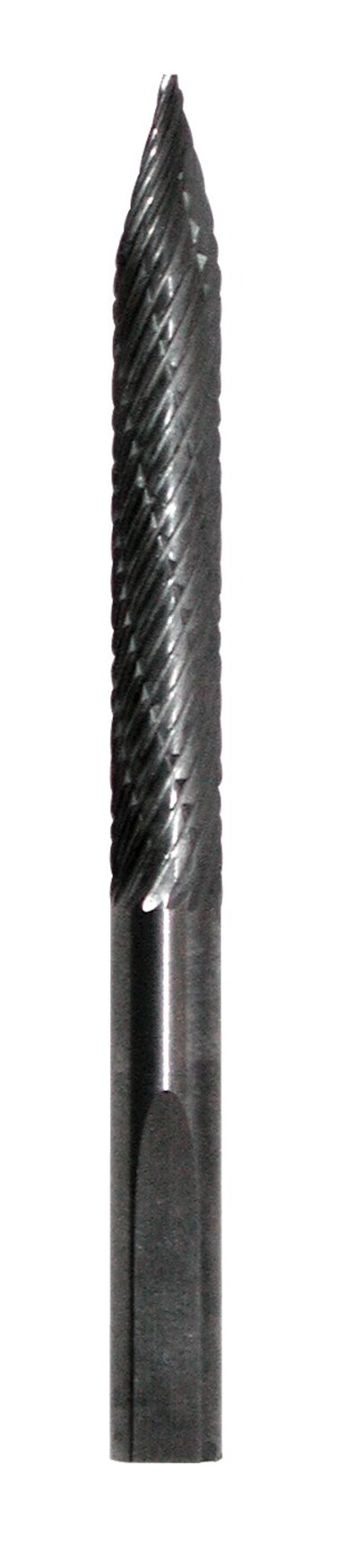 Shark Shark BT34S Carbide Bur, Diamond Cut, 3-Inch Flute, 0.1875-Inch Diameter, Round Shank
