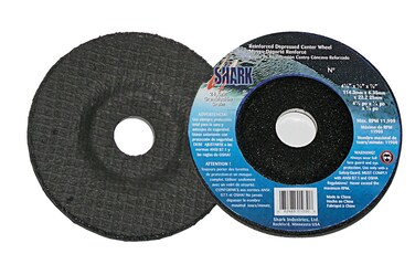 Shark Shark SDP220 Depressed Grinding Wheel 2-Inch by 0.1875-Inch by 0.375-Inch, Grit-120, Pack-5