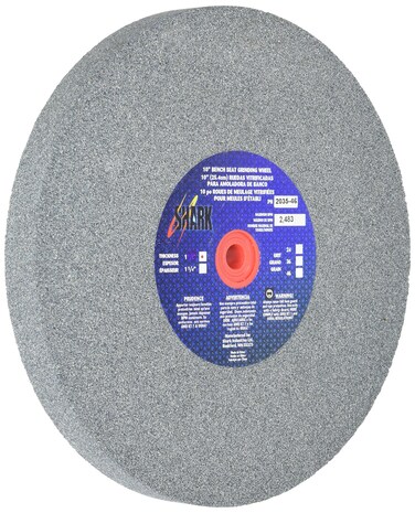 Shark Shark 2035-46 10-Inch by 1 0.25-Inch by 1-Inch Bench Seat Grinding Wheel, Grit-46