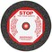 Shark Shark 2032-24 8-Inch by 1-Inch by 1-Inch Bench Seat Grinding Wheel, Grit-24