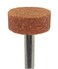 Shark Shark W217SC Mounted Point, Salmon, 1-Inch Diameter, 0.375-Inch Thick