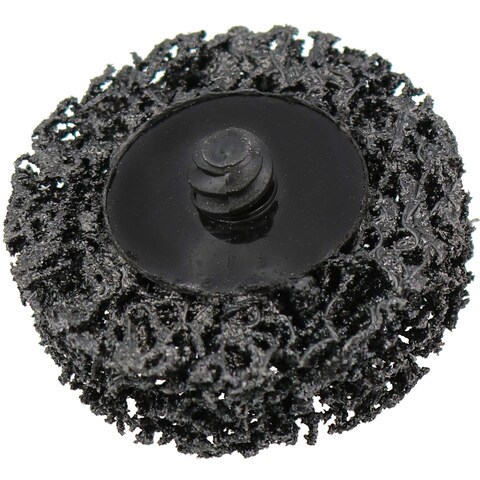 Shark Industries 2&quot; Black Strip-Brite Pad with Rolock - 10 Pk