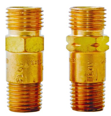 Shark 12449 0.25-Inch NPT Reverse Flow Check Valve, Pack-2