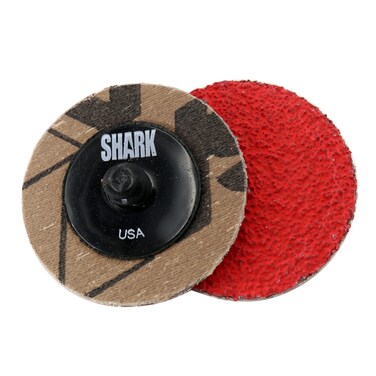 Shark 12622 2-Inch Grit-36 Ceramic Grinding Discs, Red, 25-Pack